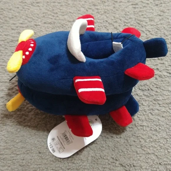 Wonder Nation Toddler Boys Airplane Slippers - New - Picture 2 of 16